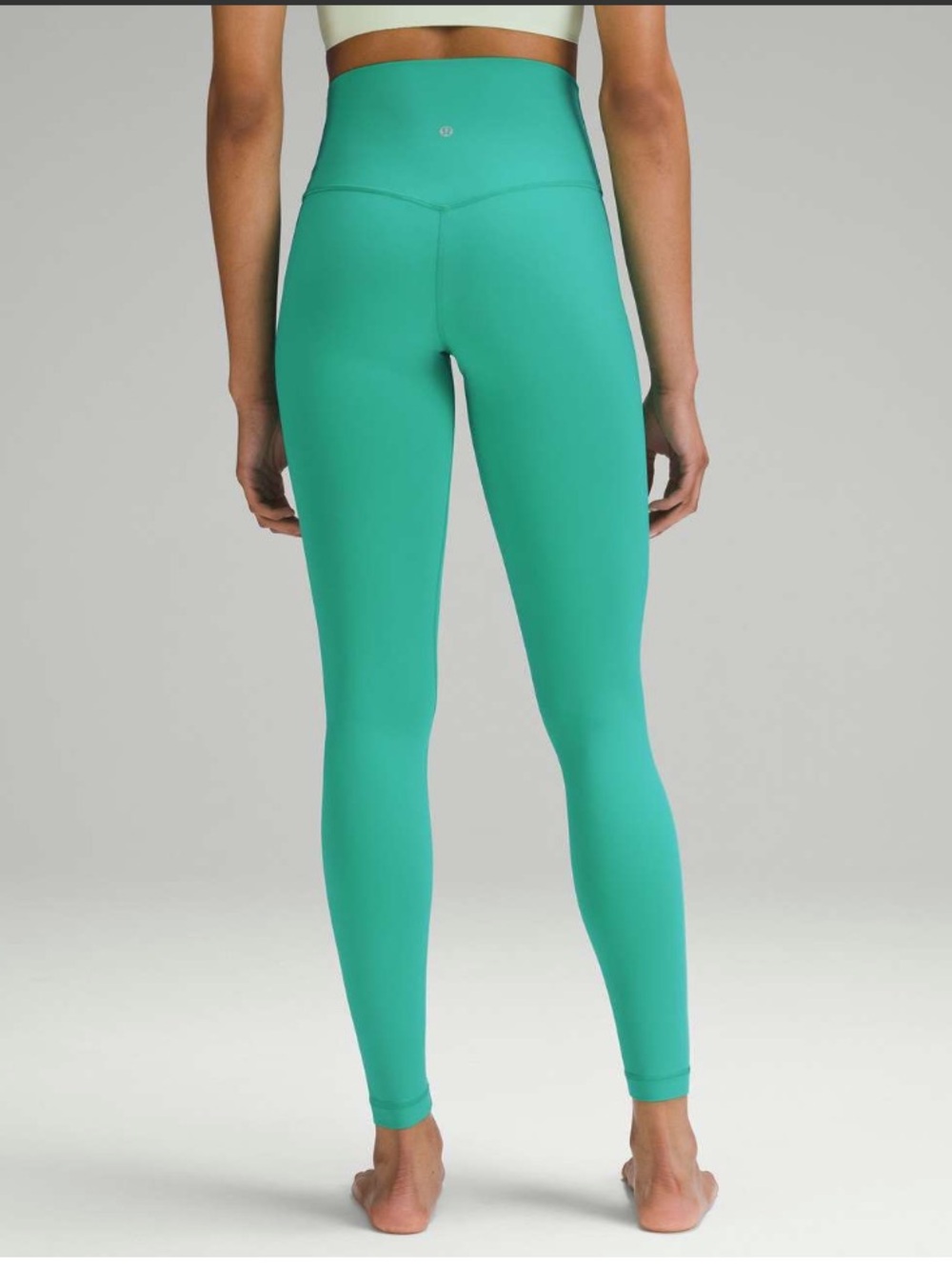 lululemon athletica Align High-Rise Leggings 28” inseam size 4 Kelly Green NWOT